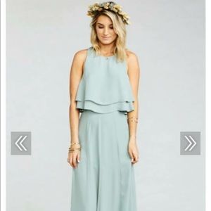 Show Me Your Mumu. King Bridesmaids Silver Sage